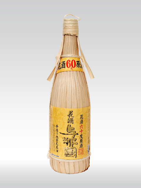 琉球泡盛 花酒 与那国クバ巻 60度 1800ml Ryukyu Awamori Hanazaki Yonaguni Kuba 60degrees 1800ml